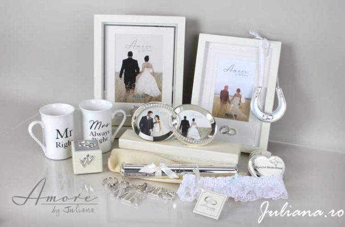 Cadouri de nunta din colectia Amore by Juliana